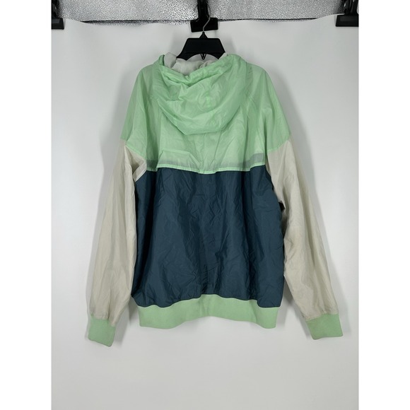 Nike Windrunner Lightweight Windbreaker Hooded Jacket AR2191-058 Large Loose Fit - Picture 2 of 7